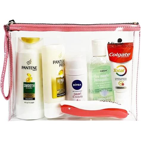 trousse de toilette avion sephora